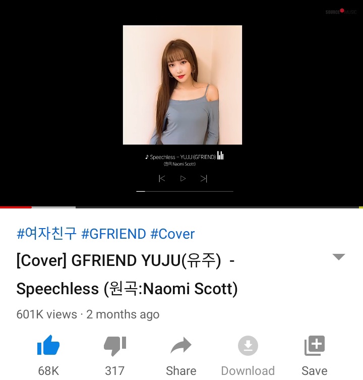 May On Twitter Wow 601k Yuju Make Buddy Speechless Gfrdofficial Yuju Gfriend ì¬ìì¹êµ¬ Gfriendiscoming å Song Of The Sirens twitter