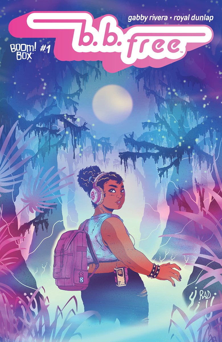  Stage Dreams by Melanie Gillman: trans girl Grace gets kidnapped by Latinx outlaw Flor in a western adventure (I can't wait to read this one) b.b. free by Gabby Rivera & Royal Dunlap: mysterious post-apocalyptic story with queer Latinx (?) main character