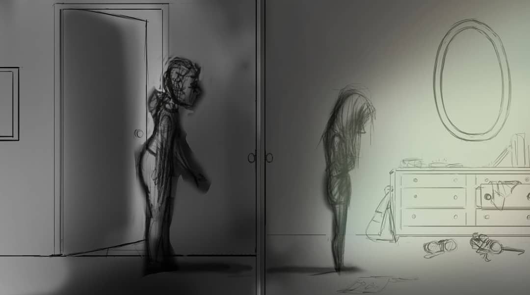 fallon_art's tweet photo. Working on lighting and layout for shot
(first pic is latest sketch, second is original concept art)
#art #artstudent #drawing #sketch #digitalart #digitalillustration #artist #2danimation #2dart  #animator #animationstudent #illustration #photoshop #layout #conceptart #lighting https://t.co/sPjAMG10hr