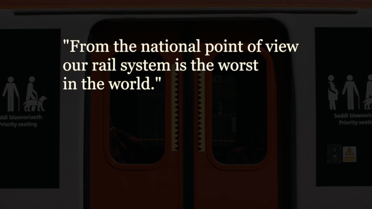 As the editor of the ‘Welsh Outlook’ lamented in 1920, “From the national point of view our rail system is the worst in the world”.