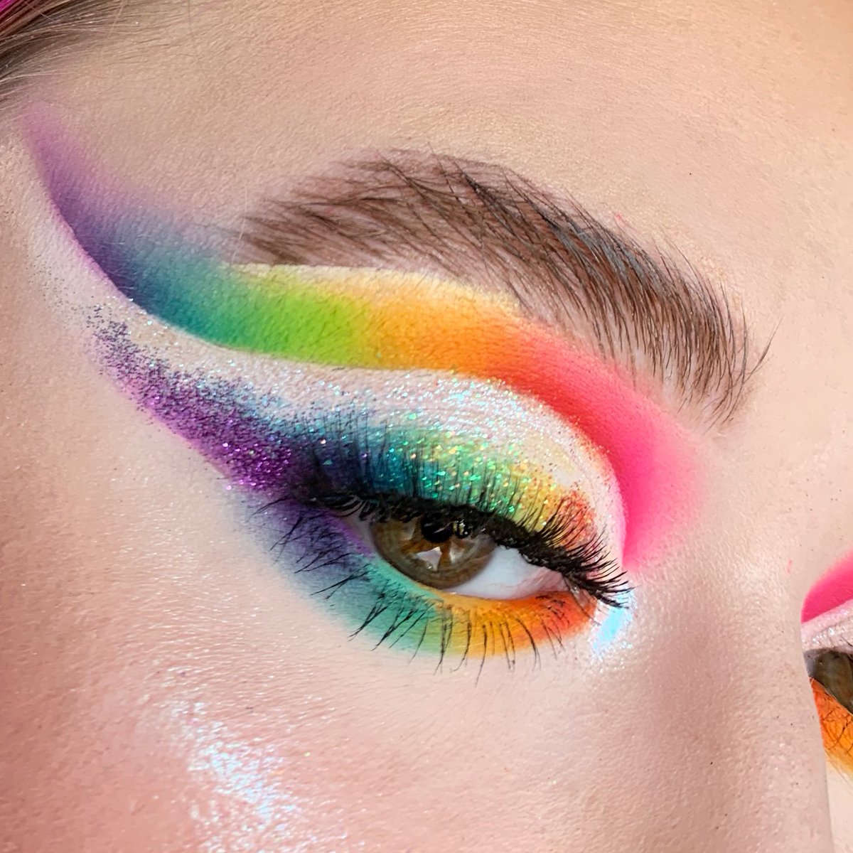 U want some pride makeup inspo? it’s here and it’s queer @/keevasmakeup on ...