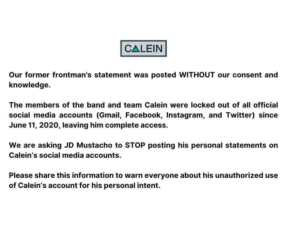 demispades's tweet photo. CALEIN’S STATEMENT!!!! https://t.co/zgPAhLJP4U