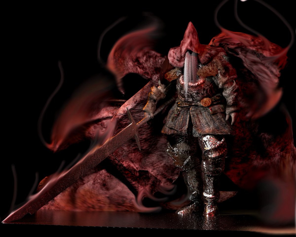 こなおとし S 奴隷騎士ゲール Maya Zbrush