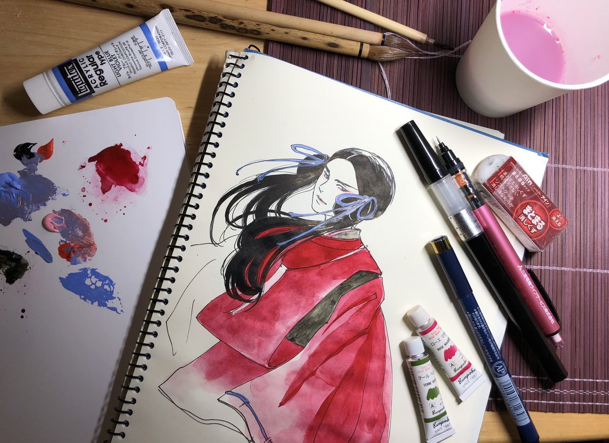 びん吉 ごっしーです 大河 平清盛 好きだった うろ覚えだけど 水彩はいけない紙に塗ったのでボコボコです びん吉 ごっしーです 大河 平清盛 好きだった うろ覚えだけど 水彩はいけない紙に塗ったのでボコボコです