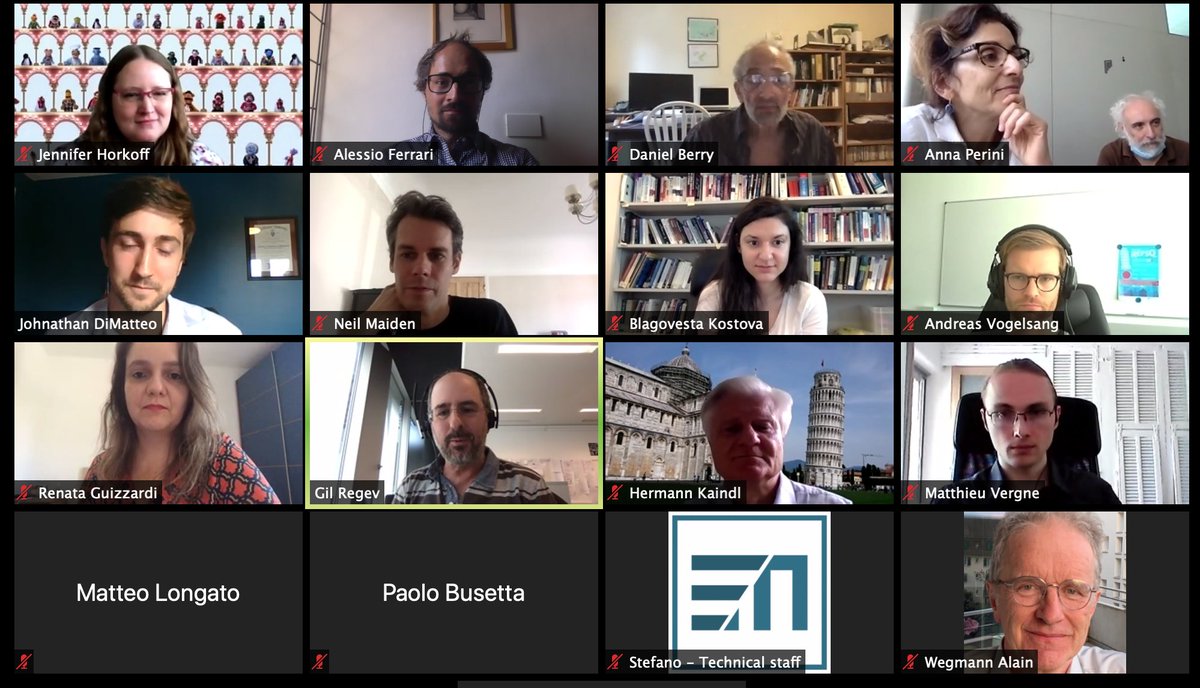 WC_REFSQ's tweet photo. Here is part of the participants to the #RE4AI workshop! Great presentations on new avenues in requirements engineering for #ArtificialIntelligence, automatic vehicles, and other cutting-edge technologies @renataguizzardi @angesusi @AnnaPeriniDF @jenhork https://t.co/9szrYLP09Y