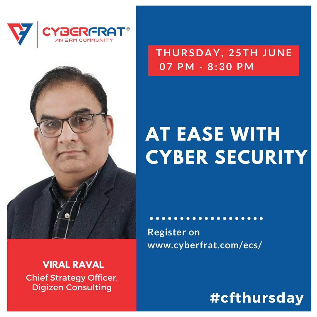 CyberFrat's tweet image. This #cfthursday, we will highlight the #keystakeholder relationships for #Infosecprofessionals &amp;amp; provide practical perspectives on managing expectations and doing a balancing act between #security and #adaptability. For more details &amp;amp; registrations, visit
cyberfrat.com/ecs