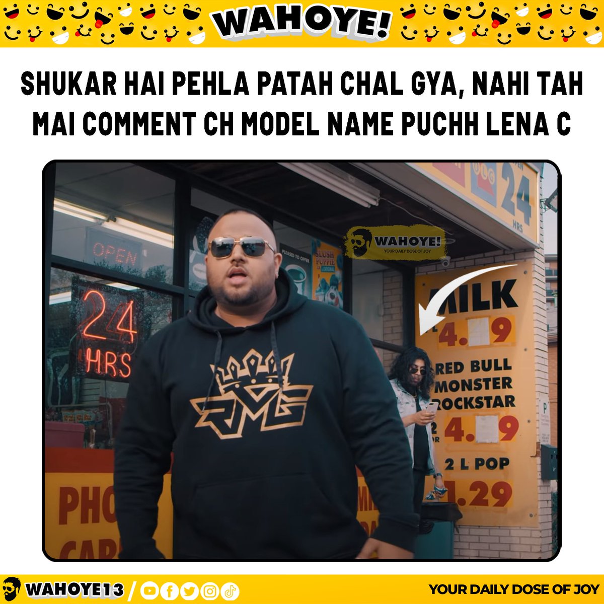 wahoye13's tweet photo. @deepjandu come and go ch model hi nhi aa, lekin aa munda phulekha degya.

#comeandgo #deepjandu #rmg #royalmusicgang #rehaanrecords #desihiphop #jhind #memes #punjabi #funny #latestmemes #comedy #jokes #pollywoodtrends https://t.co/Y49id0ysVW