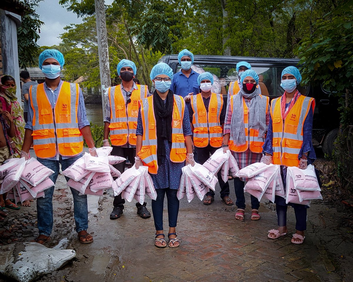 OrgUttaran's tweet photo. @OrgUttaran has provided 8725 packets of #sanitarynapkins to #extremepoor #girls and #women in response to #coronavirus #lockdown and #cycloneamphan in South-West #Bangladesh. @StartFundBD
Our female volunteers also took a major role in the distribution and generating awareness https://t.co/kUwgBWj9OH