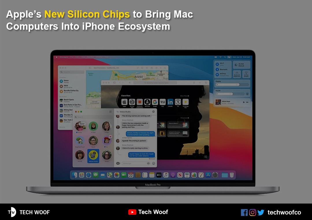 ctrlz_news's tweet photo. Apple has announced "New silicon chips" to bring Mac computers intoEcosystem.
Computers in iPhone Ecosystem on WWDC 2020.
#TechWoof #WWDC2020 #Apple #Ios #WWDC20 https://t.co/lklJaVeylZ