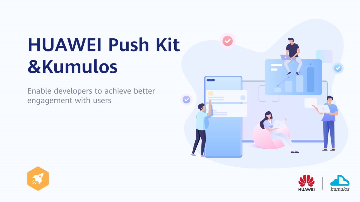 Huawei_devs's tweet image. Want to give your app users a better experience? 🤔

Check out our #HWDevCase of how Kumulos integrates HUAWEI Push Kit...😀

...to send messages on Huawei Devices and refine operations! 🙌

Learn more here 👉bit.ly/3hRwUjr 

#HMSCore #HuaweiDevelopers