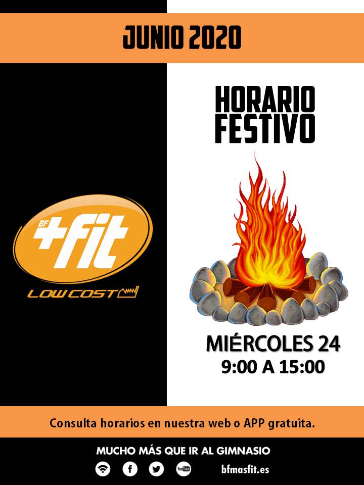 MasFitElche's tweet photo. Mañana te esperamos en horario de festivo para quemar las malas energías y atraer buena suerte 🏋‍♂💪😉

#BfMasFitElche #MasFitQueNunca #24Junio #HorarioFestivo https://t.co/NdrFchrF3n