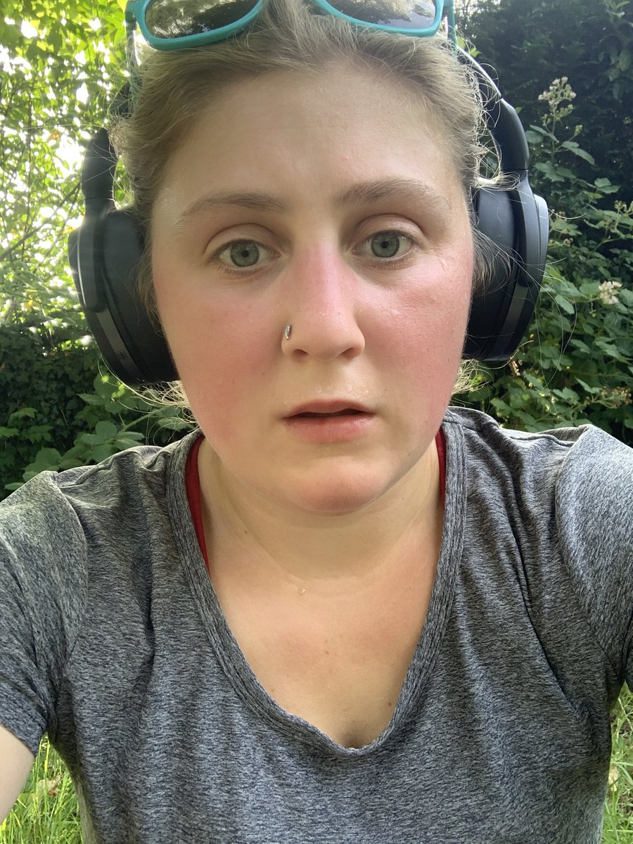 Thanks <a href="/DaveCorn/">Dave Cornthwaite</a> and <a href="/AnnaMcNuff/">Anna McNuff</a> and the #SelfPropelledPodcast for keeping my spirits just below rock bottom on a very tough and very warm evening run tonight
