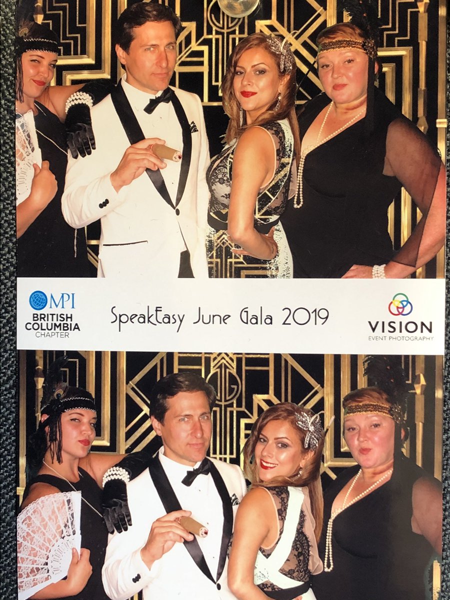 TravelYukon's tweet photo. Last year’s #Gala was so much fun! We’re thinking of our @mpibcchapter friends and looking forward to seeing everyone in September.  #mpigala #speakeasy #meetingsyukon #meetingprofs #memories #events #bcevents #vancouver #puttingontheritz https://t.co/DVYTAWgEkC