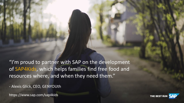 BonRichs's tweet photo. Learn how @GENYOUthNow and SAP are helping families find food and other resources during this crisis. #SAPCP #SAP4KIDS https://t.co/NEpcAzScIi https://t.co/0RTOYWw6xa