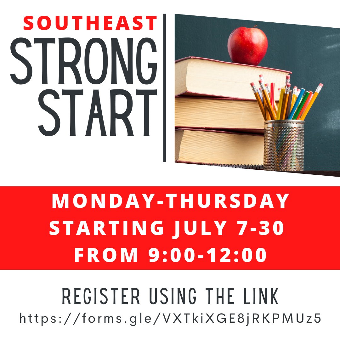 ALL STUDENTS! (Traditional, Magnet, New, Returning, ELLs etc) Get a STRONG START for the year! Review core content, Getting to know your School, Art Enrichment, and more! We have something for everyone! Use the link to Register: forms.gle/VXTkiXGE8jRKPM…