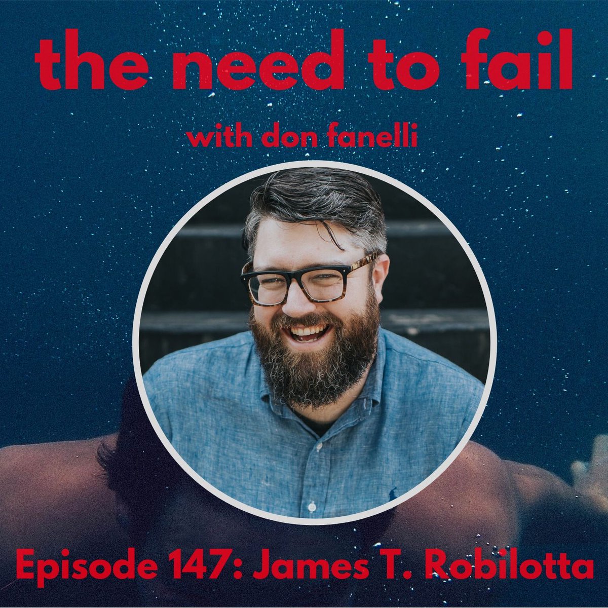theneedtofail's tweet photo. New ep w/ @JamesTRobo (Living Imperfectly, @TEDx) who talks about becoming a public speaker and life coach, and remembers chewing on his own words about authenticity &amp; vulnerability as his marriage was crumbling. 
 
https://t.co/tJubYlzmA5                        
@ForeverDogTeam https://t.co/oLcZi5fWYX