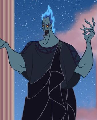 In the Silly Symphony short, Hades is imagined like a devil and the Underworld is more like how we might think of ‘Hell’ (lots of fire and the colour red) - compare this to icy blues and dry comedy of the 1997 Hercules film.... /6