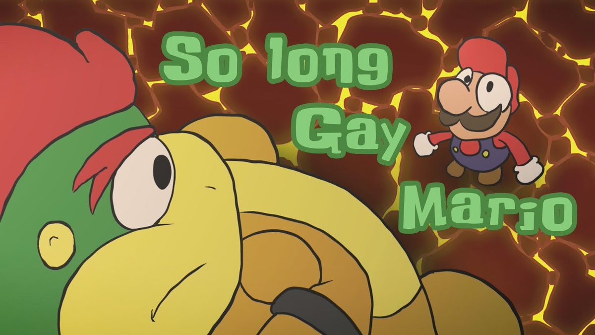 JoerillaMix's tweet photo. I don't ever think I shared my little Bowser short on here! 

The objective was to make a 30 second animated short that went against my college's rules while also making something that I purely would enjoy with a lot of experimental animation.

https://t.co/aPgA5HPibX https://t.co/s4qTw7f8wS