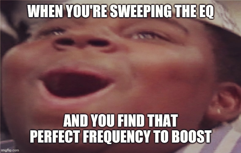 NothingElseProd's tweet photo. Producers, you know exactly what I'm talkin' about.👊
#EqBoost #Frequency #Frequencies #BeatProducers #BeatMakerz #MusicProducerz #ProducerShit #ProducersBeLike #ProducerMemes #BeatMakerMemes #MusicMemes https://t.co/zfXN2VALxM