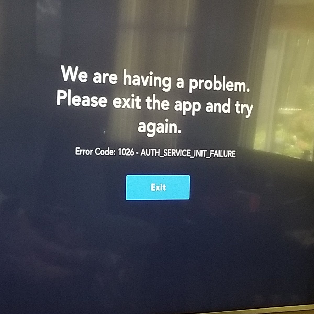 tredstone_zero's tweet photo. Anybody else running into this problem when trying to connect to Disney Plus? Are the servers down? @DisneyPlusHelp https://t.co/sKgp40P7E4