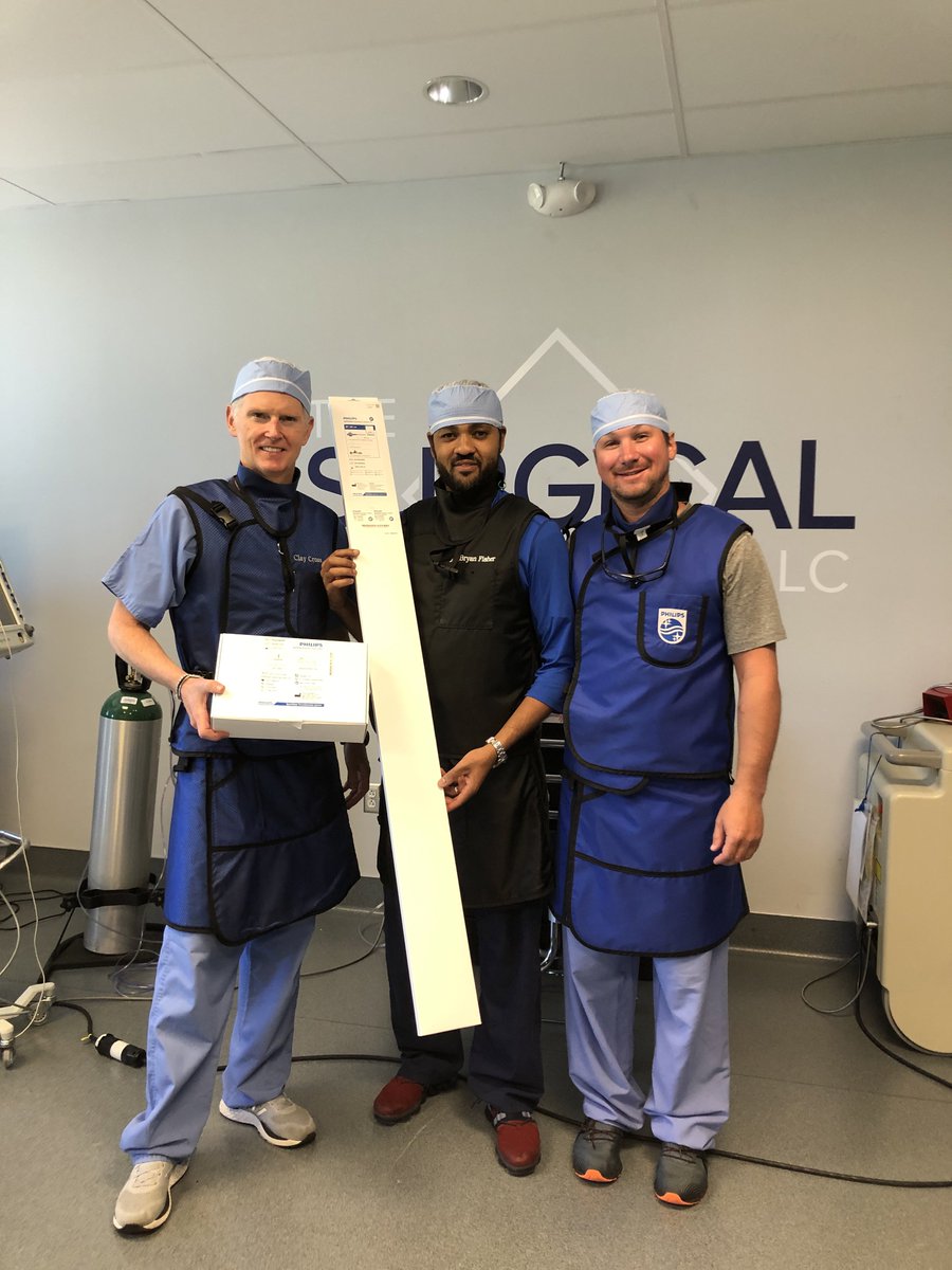 Dear  #clifighters, it has been a great honor to work with some of the most skilled and compassionate doctors around the world. 3 weeks ago, I was given the honor of performing the First In Man procedure for QuickClear by  @Philips. With its simplicity and easy set up