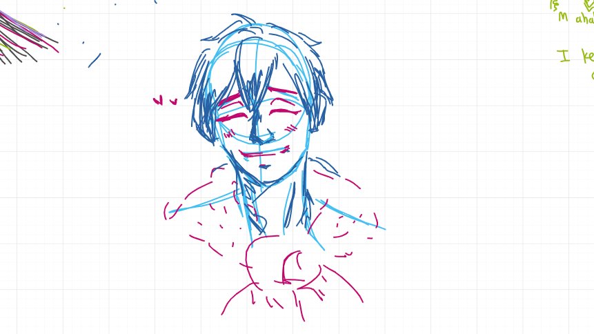 ashdkjaf i love the kita drawings 