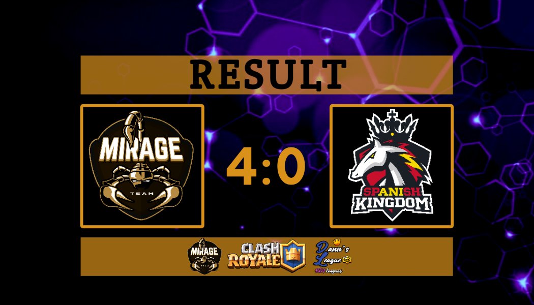 TeamMirageUA's tweet photo. βοΈ| @DannLeague_SLH
π| @SKD_Club
FW
#GoMirage #ClashRoyale https://t.co/bBCpBxMhfg