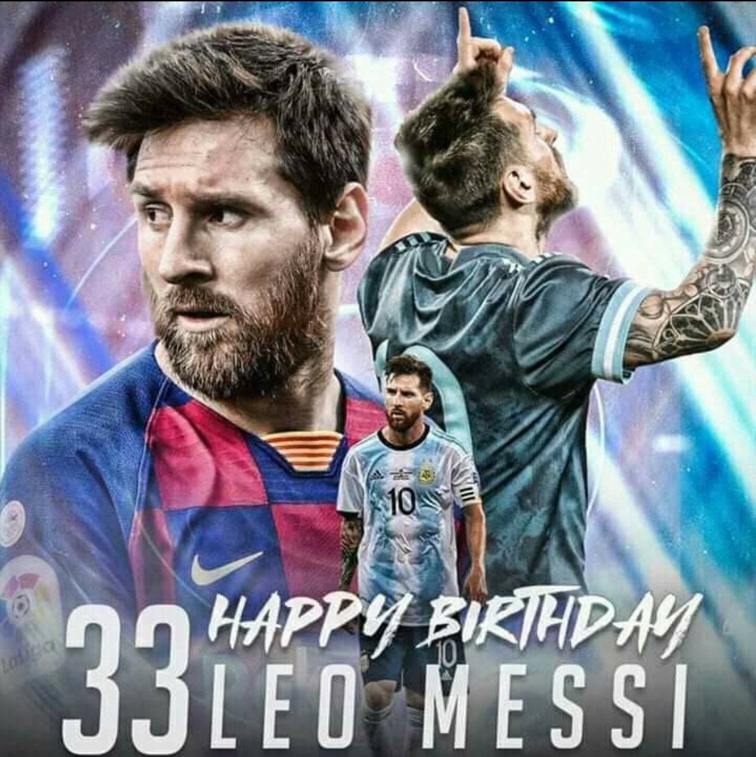 Happy Birthday To The Idol Of Millions Of People, Lionel Messi  