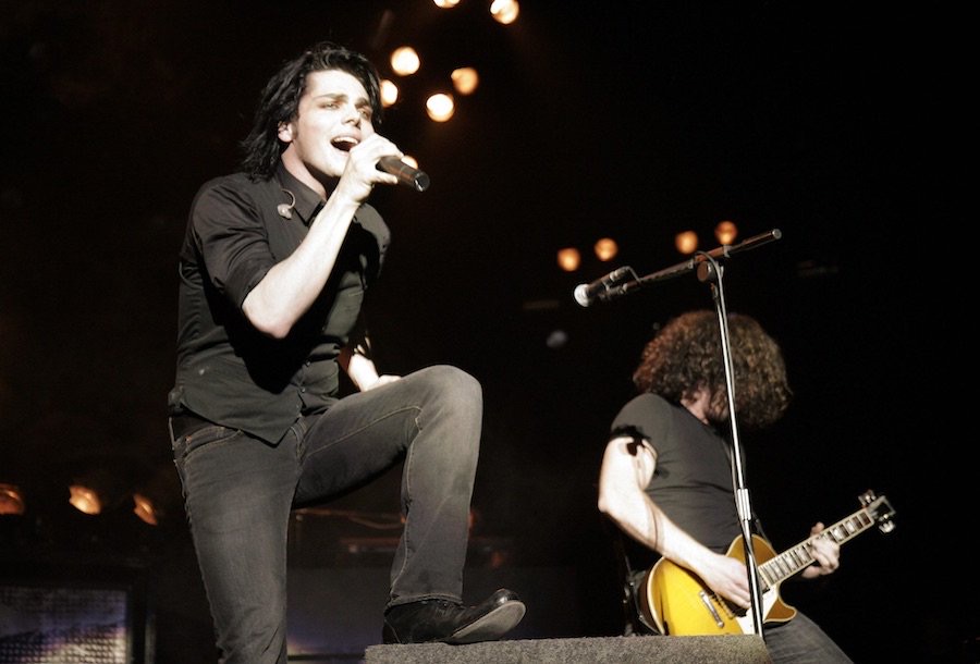 a thread of gerard's black waistcoat from 2007 aka my favorite look