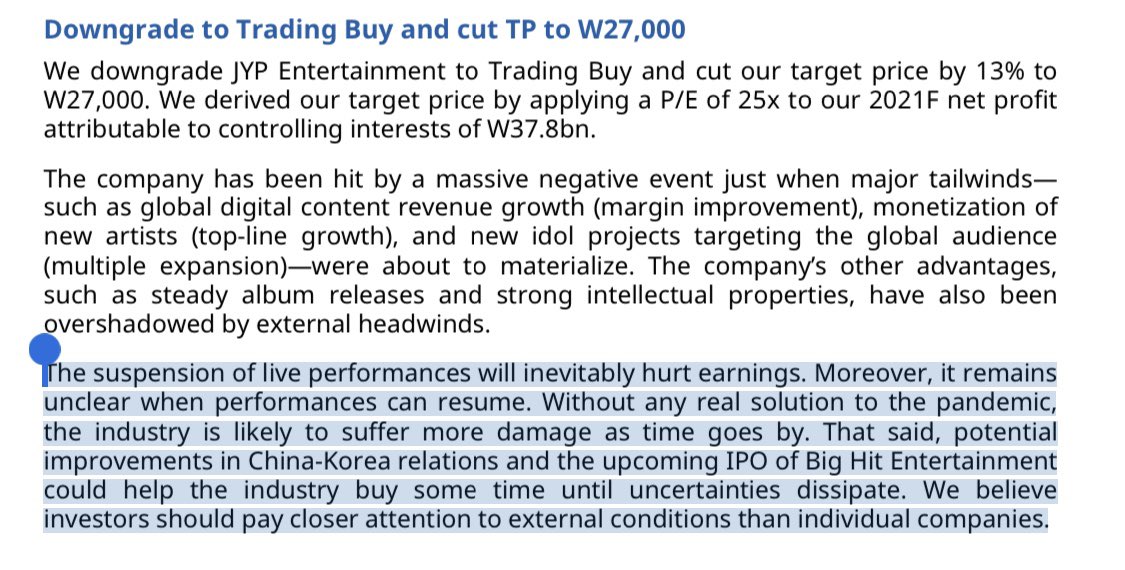 “buy some time” for market uncertainties to dissipate in the wake of Covid as they all see major profit contractions due to the virus. This para is the same in the reports for J*yp and EssM (and the only mention of BH/875)Basically, ALL eyes on BH/875