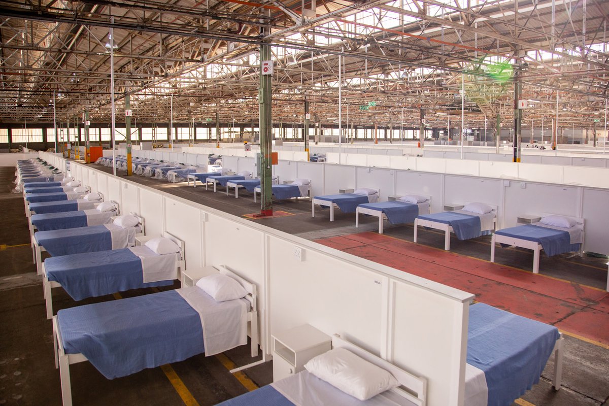 VWGAnews's tweet photo. Besides managing the process of equipping the facility, @VolkswagenSA’s role included sourcing its 5.2 million Euros (R100 million) funding, as well as securing PPE’s for regional hospital, clinic and #Covid19 test centre staff. 
Read more – https://t.co/aAXpqYwNEB.
#VWForGood https://t.co/byPgCXYEa6