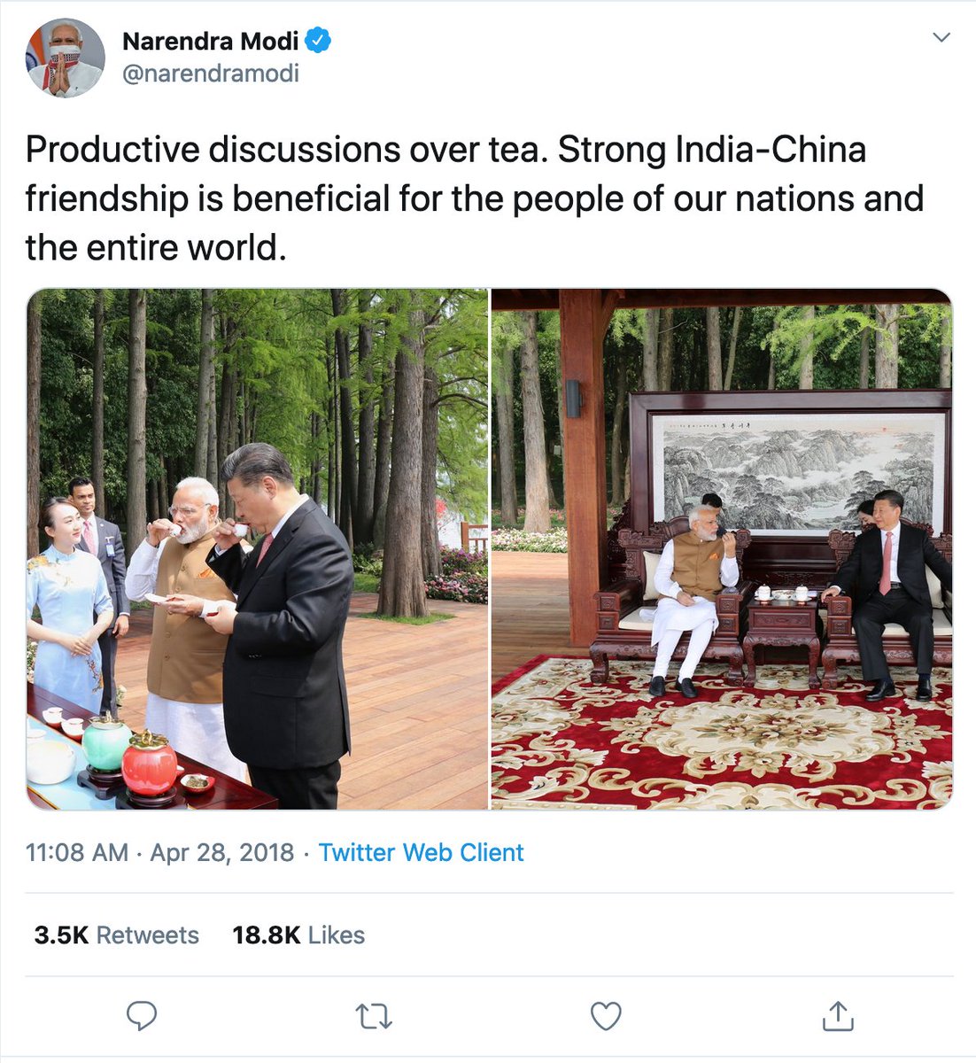 The lesser said about these tweets, is better. I AM NOT AT ALL SHOCKED BY THE BONHOMIE BETWEEN BJP AND CPC. After all, BJP and RSS have a history of always getting in bed with the forces that are inimical towards India and its people.𝐒𝐩𝐫𝐞𝐚𝐝 𝐚𝐧𝐝 𝐒𝐡𝐚𝐫𝐞!8/8