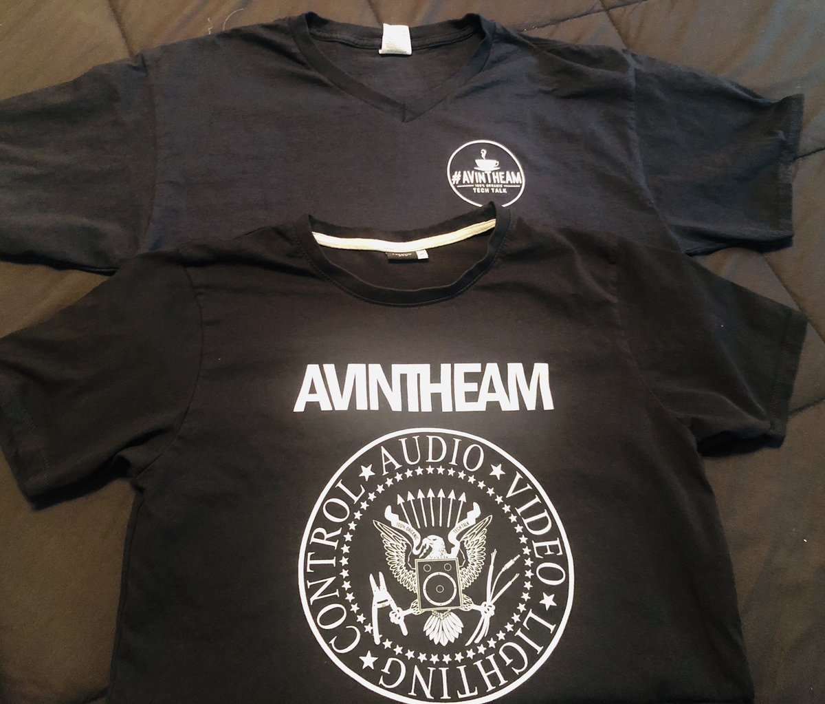 Thank you Mr. Postman! Got some new #AVintheAM #AVswag #AVTweeps