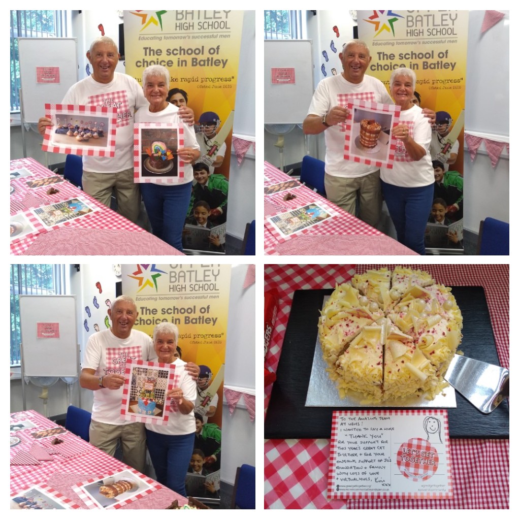 UBHSCHOOL's tweet photo. @moreincommonB_S @great_together @laurajane80 @Charity_Angels @vckirklees @moreincommonll1 @MoreInCommonBAS @GMMoreInCommon @peteqconsult @soni_irf @dawnrobinsonUK We've got #afterschoolclub so mightn't get back in time. Our amazing @great_together w/e started with the #GGTAssembly. We hosted #BatleyBakeOff & officially opened our Community BookShelf. We enjoyed the #GGTCommunityService with #cakesonthecouch then nipped out for a #runforjo. https://t.co/Sn9rPw5K9a
