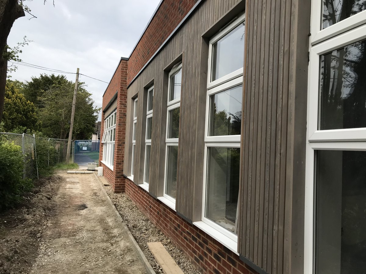 CLArchitects_'s tweet photo. The classroom block at Dover College is nearing completion. Arkay Building Services are doing a great job! @DoverCollege @considineinfo @CroftonConsult https://t.co/M3k68bJrt3