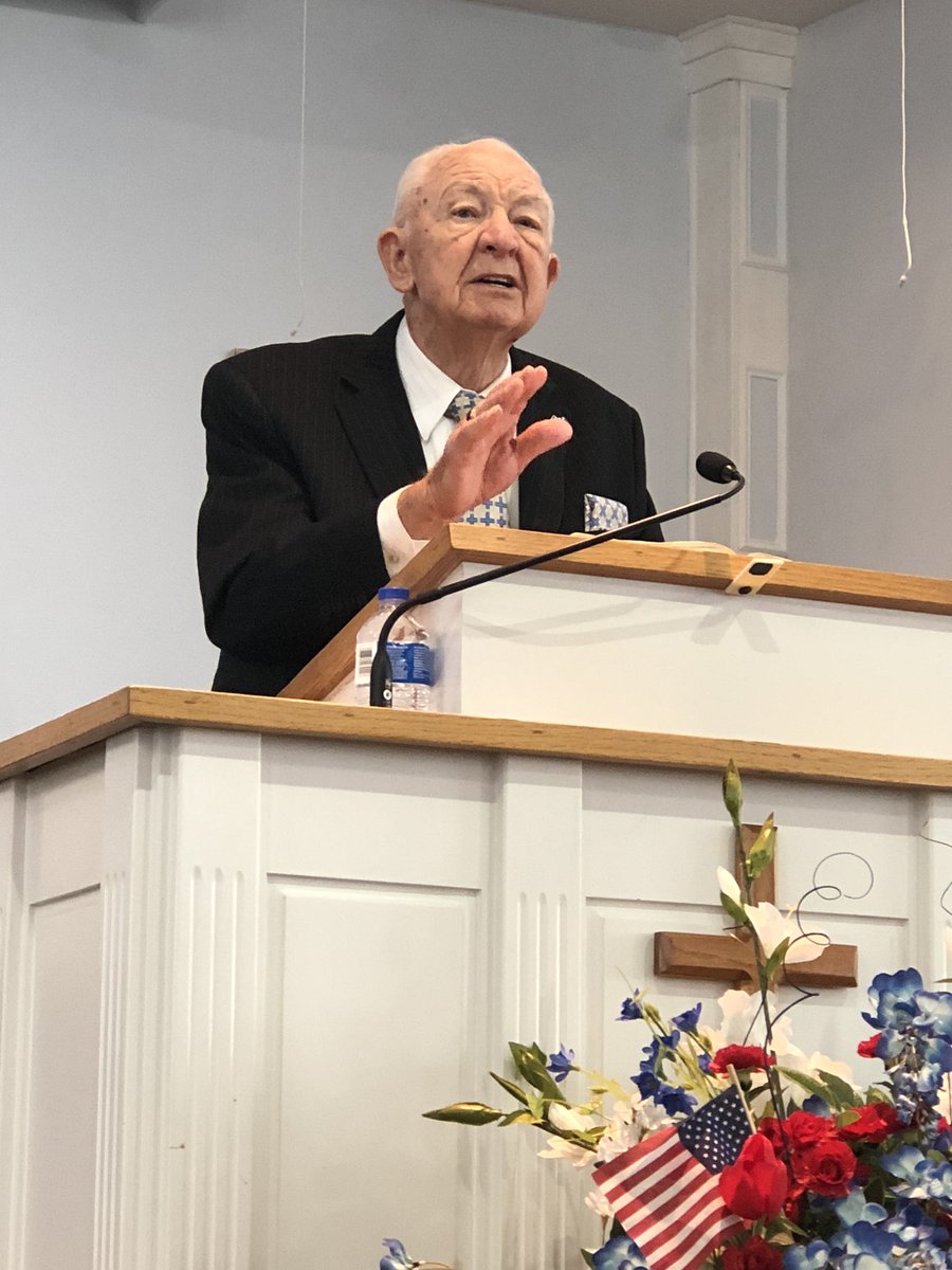 At Victory Baptist Church, the oldest Camp a meeting in GA, Dad (Dr. Evertie Moore)preaching from Psalm 1 “A Blessed Man”. I know I have been blessed having him as my Father!