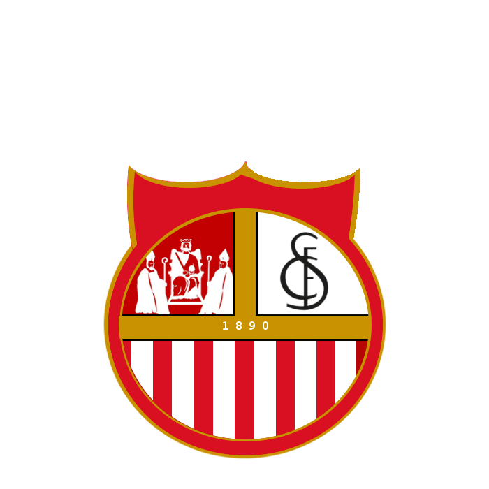GraphDiego's tweet image. J'avais remasteurisé le logo du @SevillaFC_FRA y a quelques temps, voilà le rendu #SevillaFC #GraphicDesign