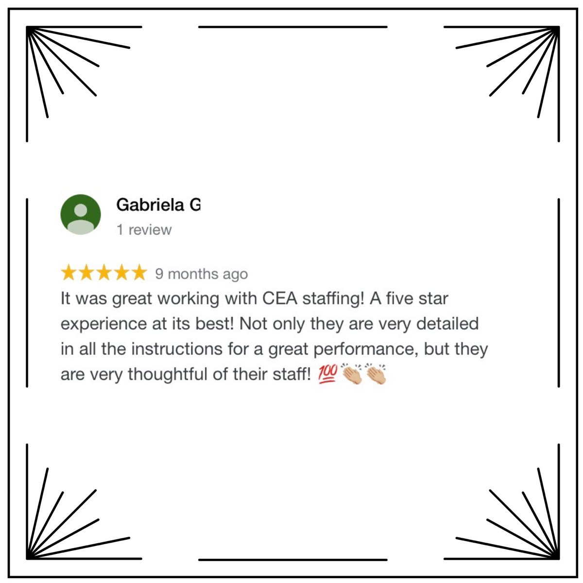 We are so grateful for all of your reviews. They make us so happy!