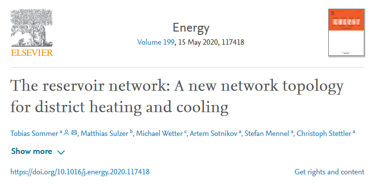 Marco__Wirtz's tweet photo. Great #paper about new hydraulic concept for #5GDHC networks using one circulation pipe instead of two-pipe concept. Control seems more robust while keeping same performance & efficiency. https://t.co/o52R4eDNRl #EMPA @michael_wetter #modelica #4GDH #4DH #LowEx #districtheating https://t.co/xwh8gQ2lqy