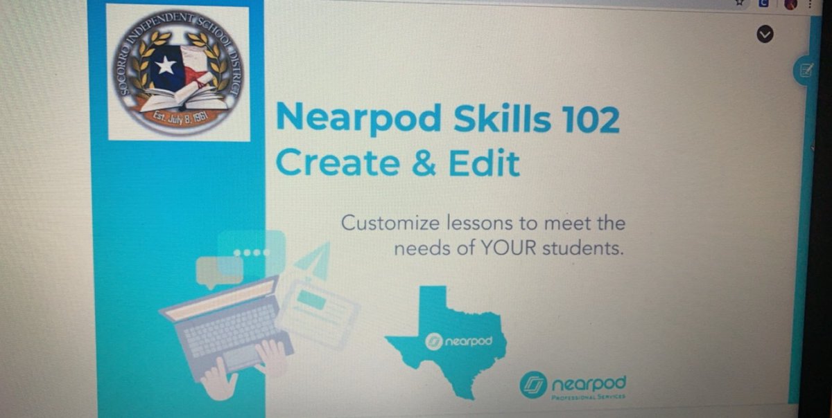 Thank you <a href="/EmilyLNearpod/">Emily Nearpod</a> for the great info provided this morning! #BlazerNation #SISDCTE #TeamSISD