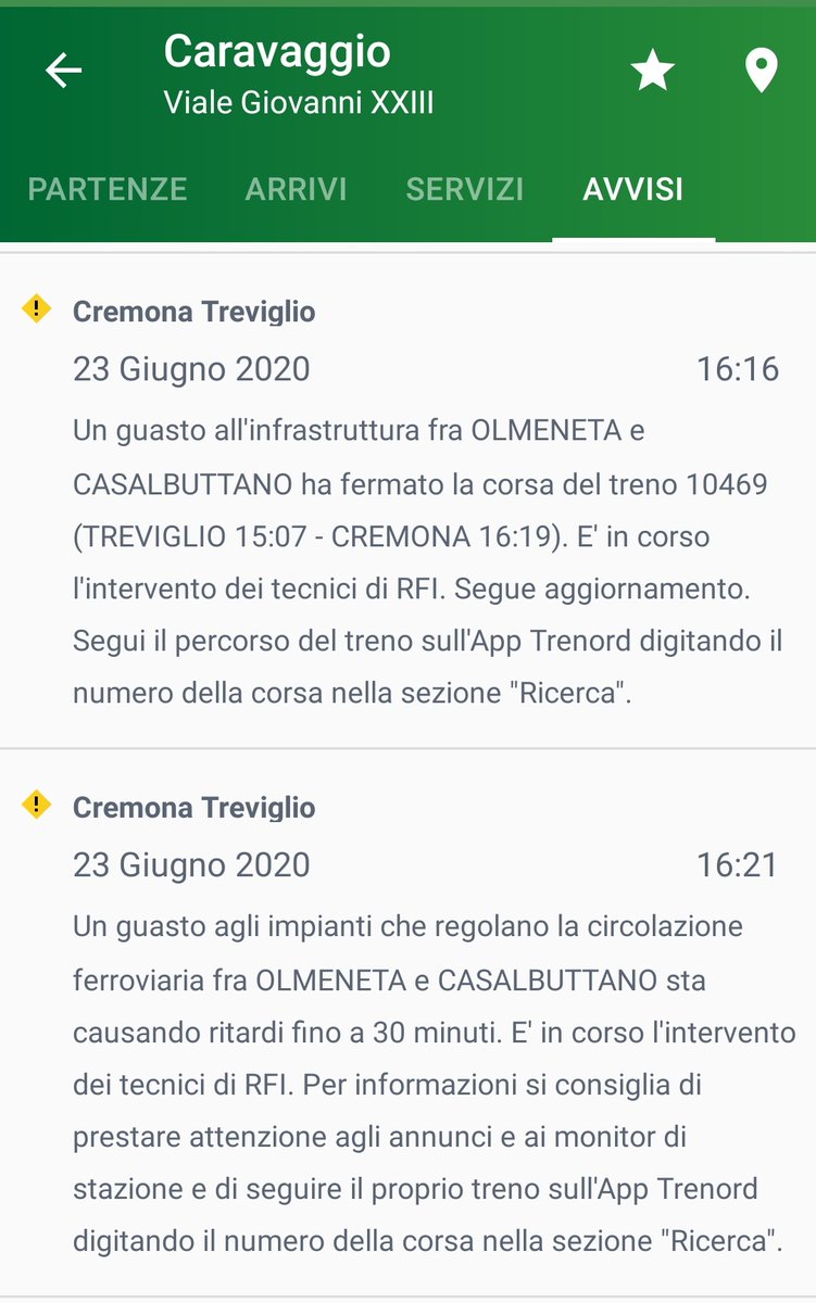 pendolarestanca's tweet photo. E allora dillo, #Trenord, che stavi solo aspettando il mio ritorno... https://t.co/GwBj8hfElu