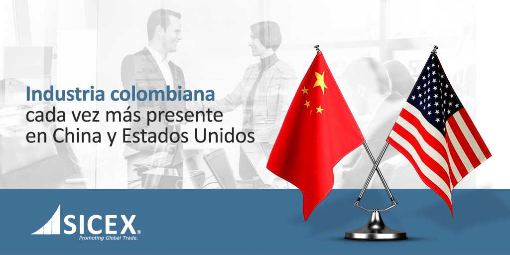 sicexQH's tweet photo. .@AmChamCol presentó estudio de cadenas de inserción de industrias colombianas en mercados externos. Se concluyó que industrias con mayor posibilidad de llegar al mercado chino son: químicas, metales comunes, cementos, textiles y manufacturas. Lea el blog: https://t.co/RLmSzRgN3C https://t.co/OSDPCsLFRG
