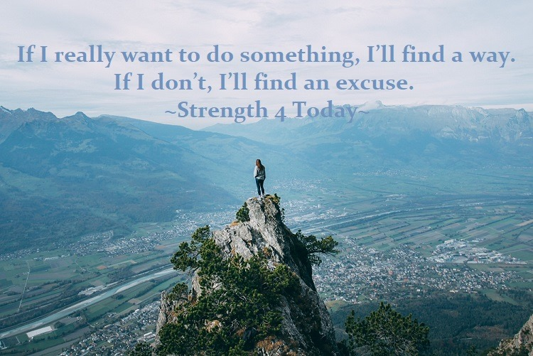 Strengthfor2day's tweet photo. If I really want to do Something, I'll find a way.
If I don't, I'll find an excuse. #WantSomething #FindWay #DontWant #FindExcuse #Simple #Strengthfor2day https://t.co/q3FrIM5mbq