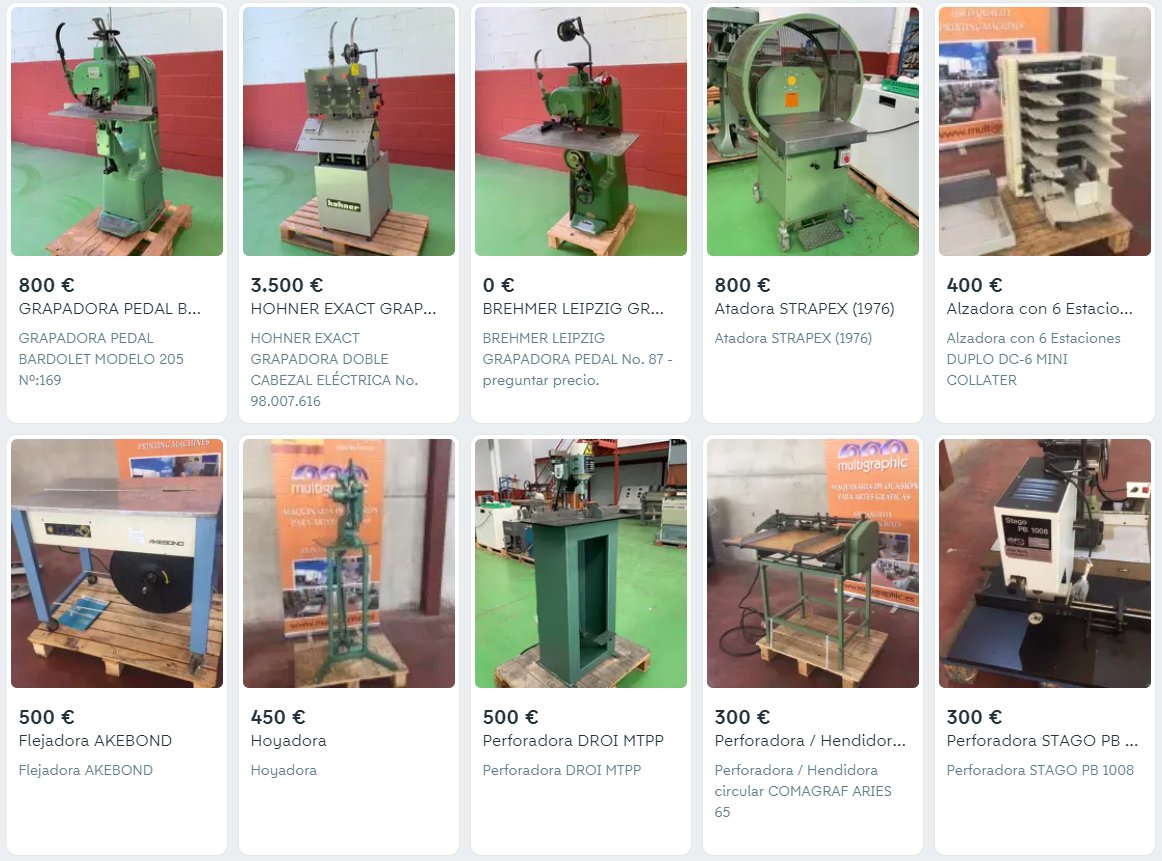 Multigraphic_SL's tweet image. Maquinaria auxiliar 

info@multigraphic.es

#usedprintingmachine #usedprintingequipment #usedprintingpress #usedprintingmachinery