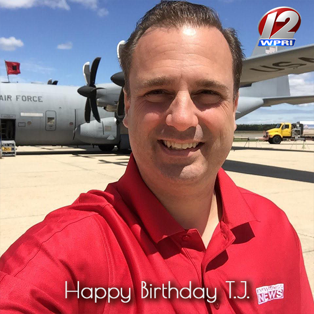 wpri12's tweet photo. We would like to wish a happy birthday to @tjdelsanto  🎂 Be sure to wish T.J. a happy birthday and follow his Twitter page for all of his weather updates! #wpri12 #happybirthday #wpribirthday https://t.co/ARHCTwhMtP