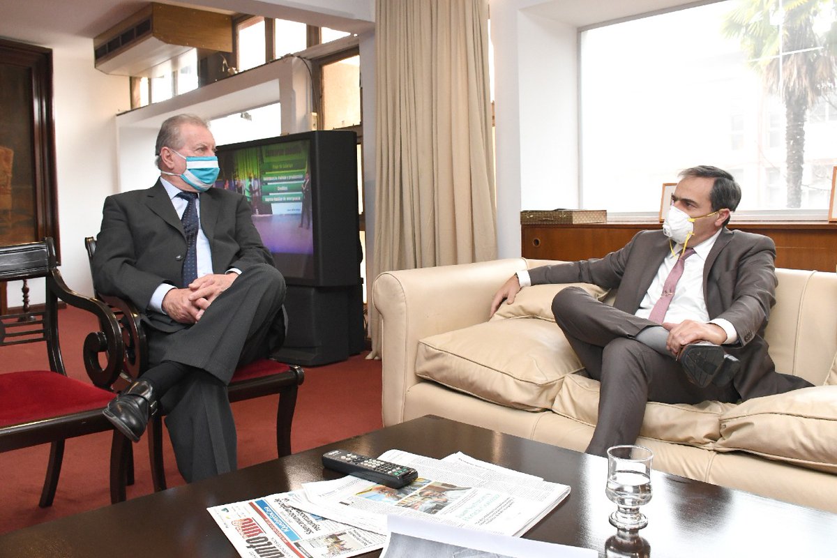 #Ahora El vicegobernador <a href="/AntonioMarocco2/">Antonio Marocco</a>, se reúne con el defensor general de la Provincia, Pedro García Castiella. #Salta #GobiernoPresente @ViceSalta