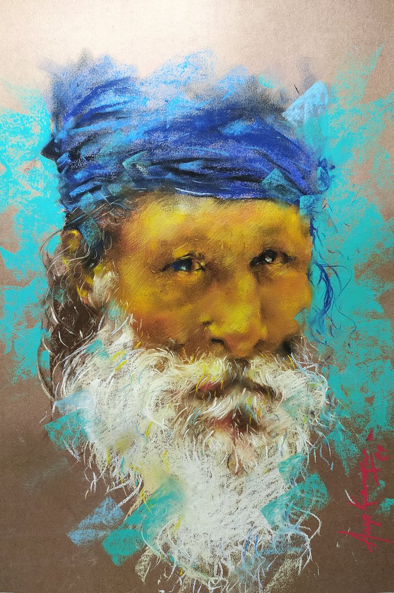 Soft pastel on paper.. 😊😊😊
🎨#art #artist #artwork #portrait #softpastel #ArtistOnTwitter
