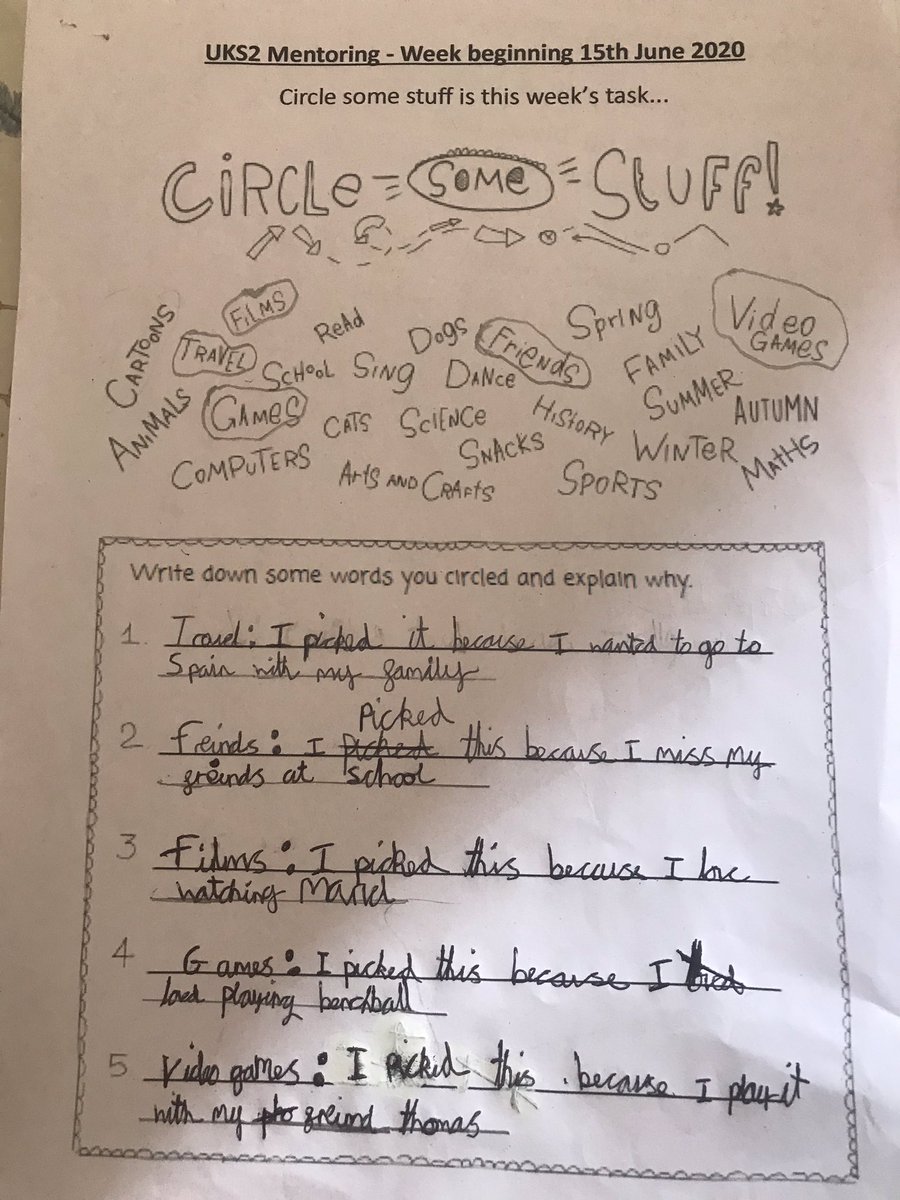 deborahshomefun's tweet photo. Some of Romeo Spanish work and mentoring he has been doing plenty of math also 😊@monksabbey @year6MAPS and enjoying the sun https://t.co/9N5u9i9uma