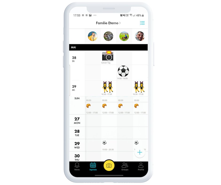 Shubidu Familienkalender App Mit Gruppenagenda Shubidu19 Twitter