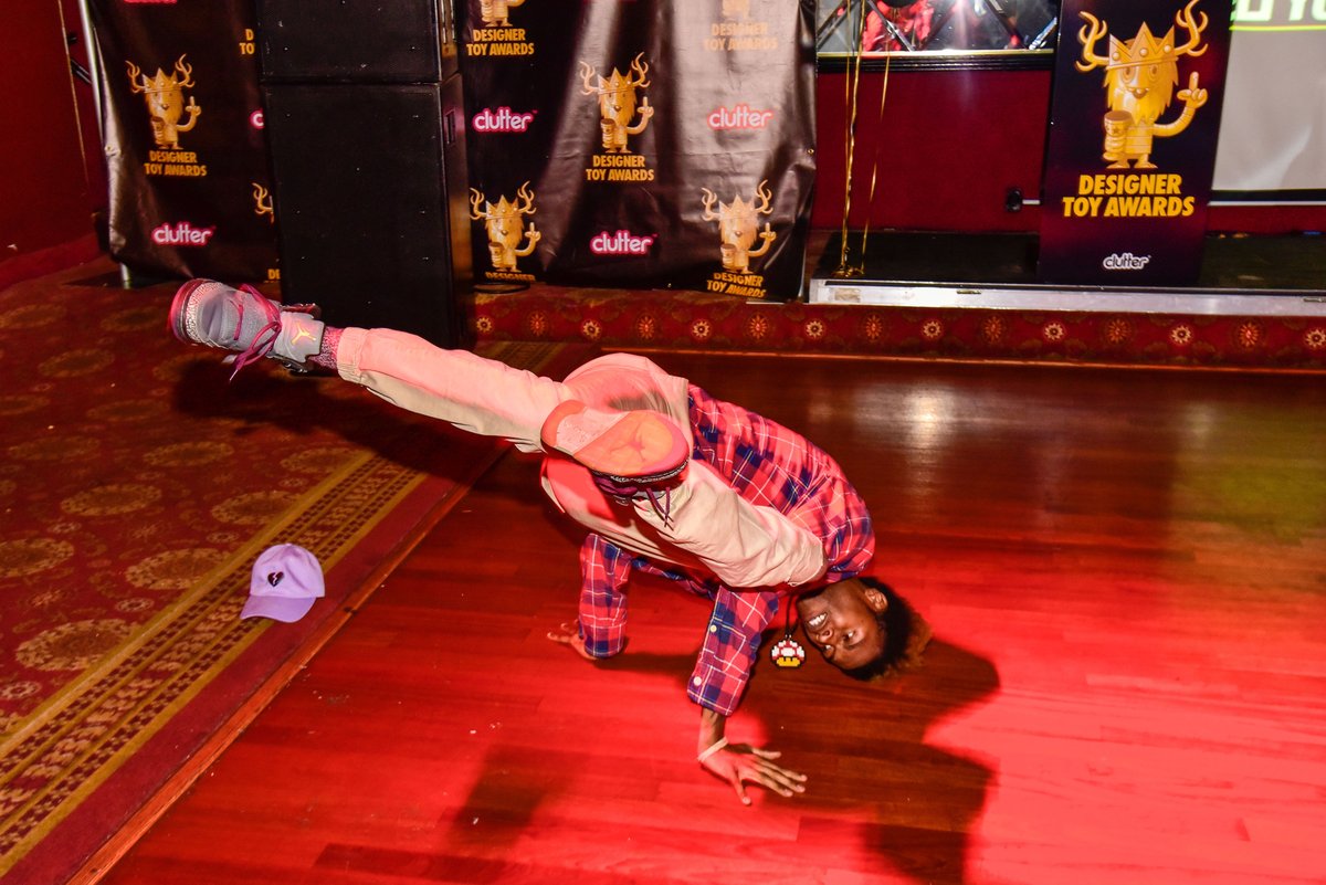 #FivePointsFest is a celebration of everything #DesignerToy related and the #DesignerToyAwards is a huge part of that...and breakdancing is a huge part of the #DTAs! We can't wait to party and dance with everyone!